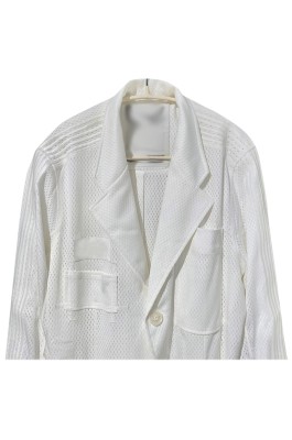SKLS050  設計黑白西裝   籃球網格條紋運動外套西裝    運動西裝外套		 									