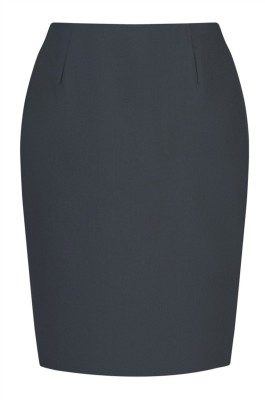 大量供應女西裙 訂做弧形腰中長西裙 西裙供應商 70%polyester 30%Rayon CHENSHANG  410克 WQ1012 SHWS005