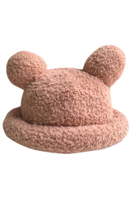 訂造保暖冷帽   時尚設計小熊耳朵淨色漁夫帽  保暖冷帽生產商 SKCHT004 