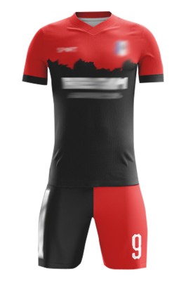 大量訂製教練足球服  設計V領2色印LOGO足球服套裝 足球服制服店  FJ016