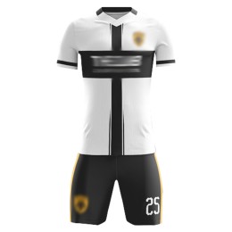 訂製球員足球服  自訂V領撞色吸濕排汗足球服套裝足球服供應商 FJ025 訂製球員足球服  自訂V領撞色吸濕排汗足球服套裝足球服供應商 FJ025