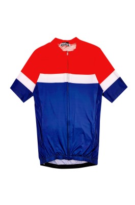 大量訂做競技騎行服 設計短袖撞色山地自行單車衫 後背高亮反光條單車衫  SKCSCP019