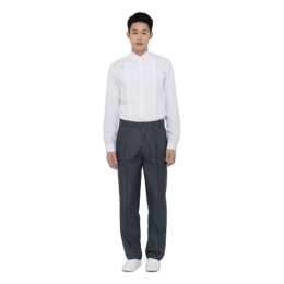 【訂製深灰色中學校服西裝長褲】|吳祥川紀念中學|香港現貨|經典深灰色設計|高腰剪裁修飾身形|直筒版型舒適合身|的確涼布料|現貨西褲專門店 SSU-021 【訂製深灰色中學校服西裝長褲】|吳祥川紀念中學|香港現貨|經典深灰色設計|高腰剪裁修飾身形|直筒版型舒適合身|的確涼布料|現貨西褲專門店 SSU-021