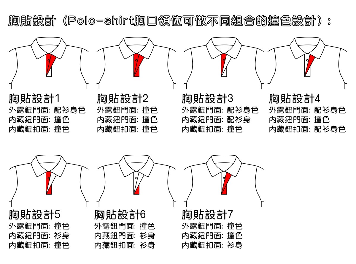 胸貼設計