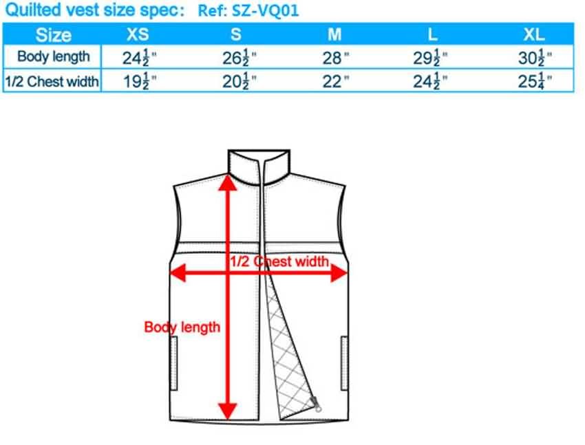 size-list-quilted vest-20100416
