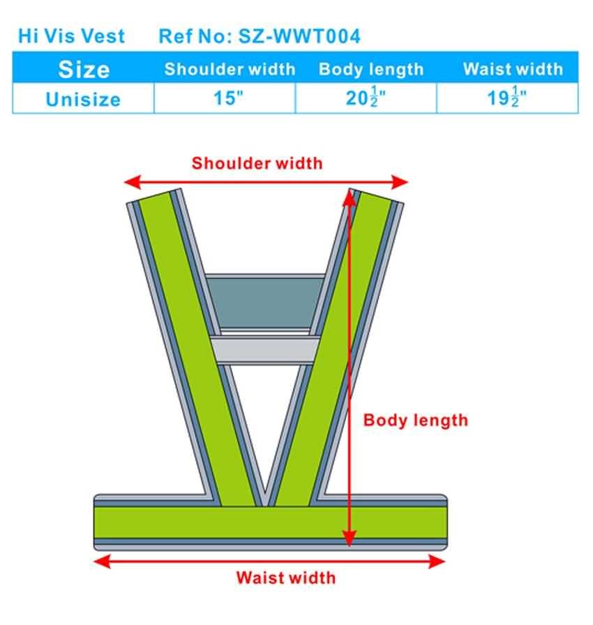 Hi Vis Vest WWT004