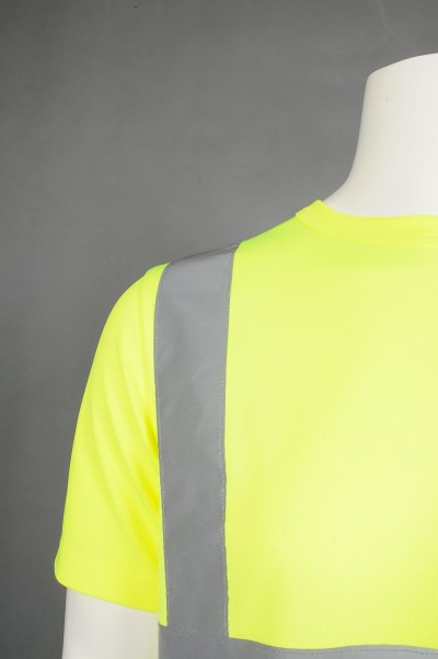 Custom short-sleeved industrial uniforms Reflective strips Electrical ...