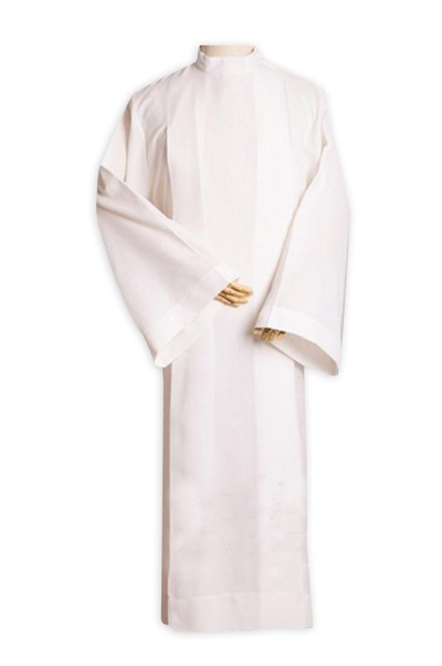 製造大白衣天主教基督教神父袍執事長司鐸神父翻領服裝宗教服裝教堂服裝牧師服專門店