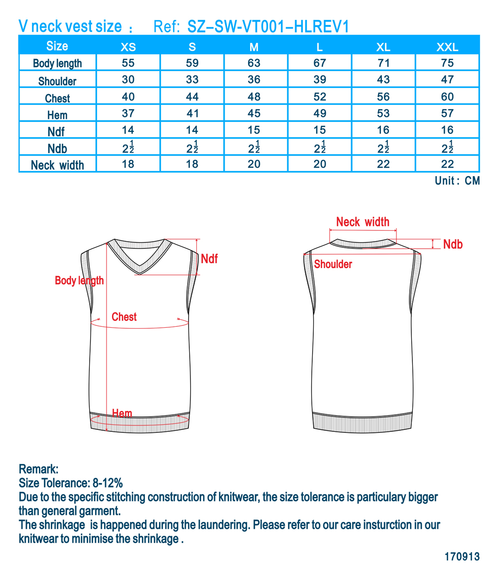 sizing knit sweaters, knit vest size chart, knit sleeveless vest size chart, mens knit cardigan
