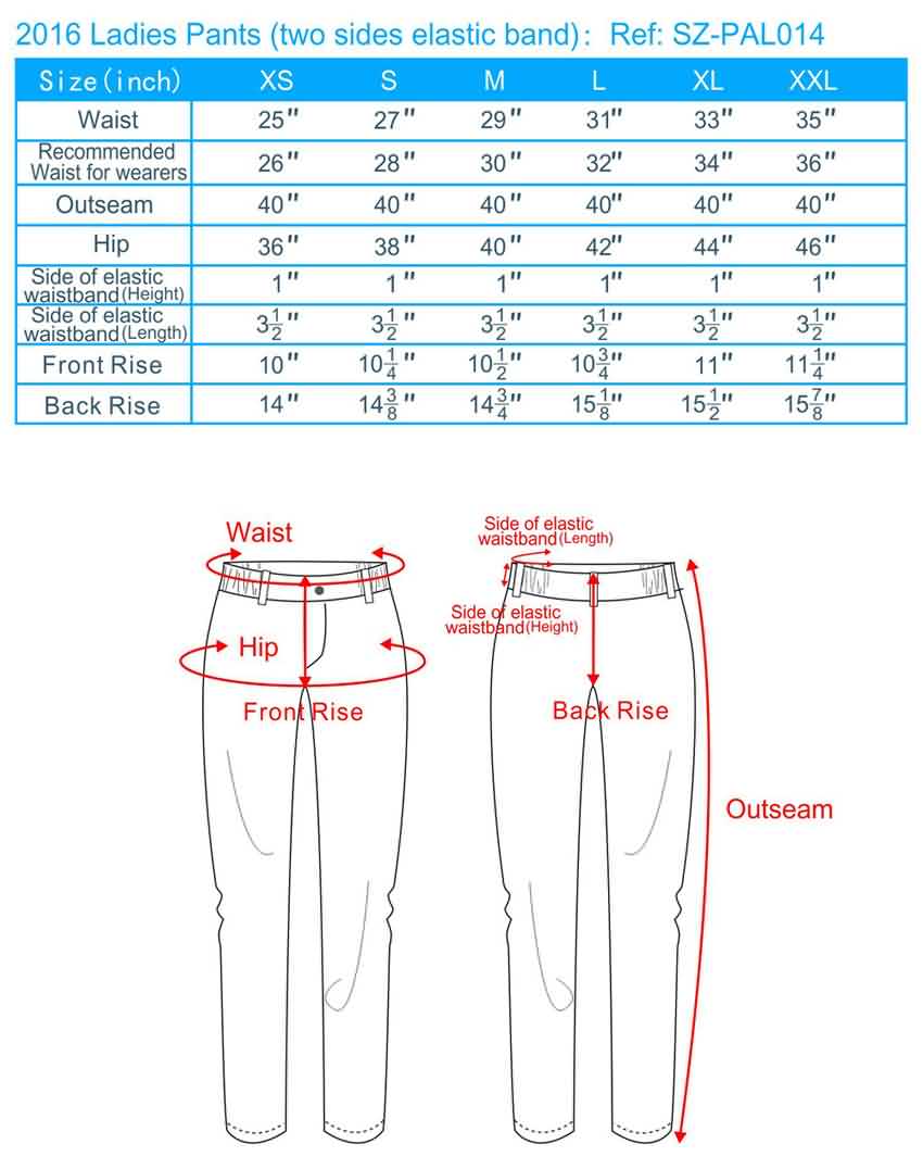 casual pants size guide, plus size casual pants, mens casual pants size ...